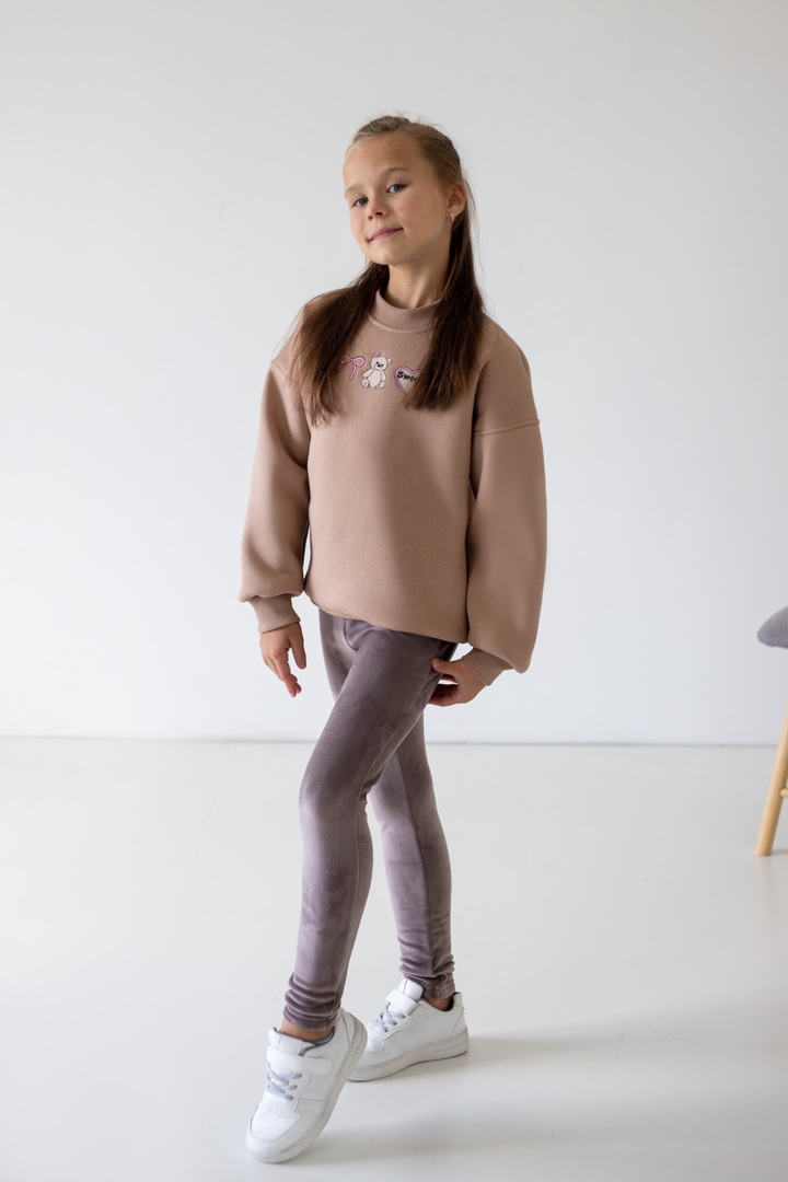 Лосини на флісі для дівчаток